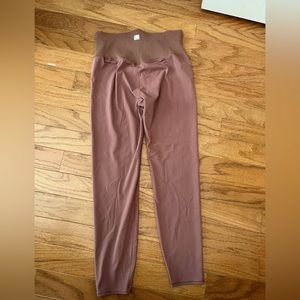 Vuori Rib studio legging, terracotta, women’s XL
